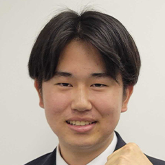 野上　航生 くん　東京理科大学　創域理工学部