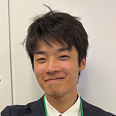 神谷　壮真 くん　明治大学　経営学部