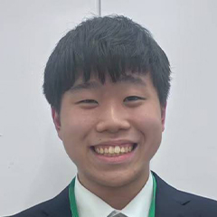 清水　大地 くん　早稲田大学　社会科学部