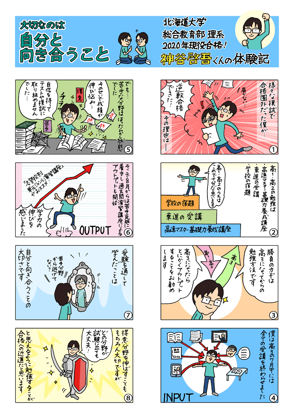 大切なのは自分と向き合うこと