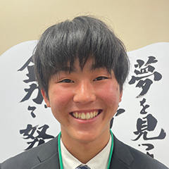 前田　惇也 くん　法政大学　スポーツ健康学部