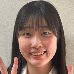 荻野  花歩 さん　日本女子大学　家政学部　食物学科