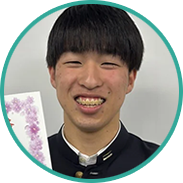 関西大学 環境都市工学部に合格した今堀　創太 くん