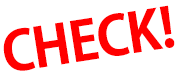 チェックテキスト