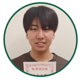 日本大学 理工学部/第一部(昼間部)学部に合格した前島　廉 くん
