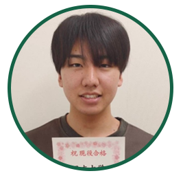 日本大学 理工学部/第一部(昼間部)学部に合格した前島　廉 くん