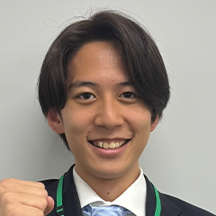 波多江　豪 くん　早稲田大学　教育学部