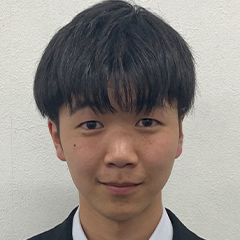 篠原　礼洵 くん　筑波大学　社会・国際学群　国際総合学類