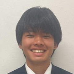 三井　和琉 くん　明治学院大学　文学部