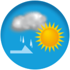 天気 雨のち晴れ