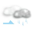 曇のち雨時々晴れ