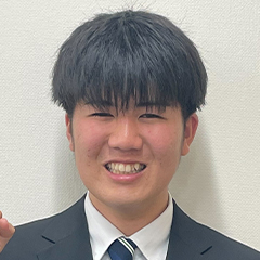 野﨑　碧斗 くん　青山学院大学　教育人間科学部　教育学科